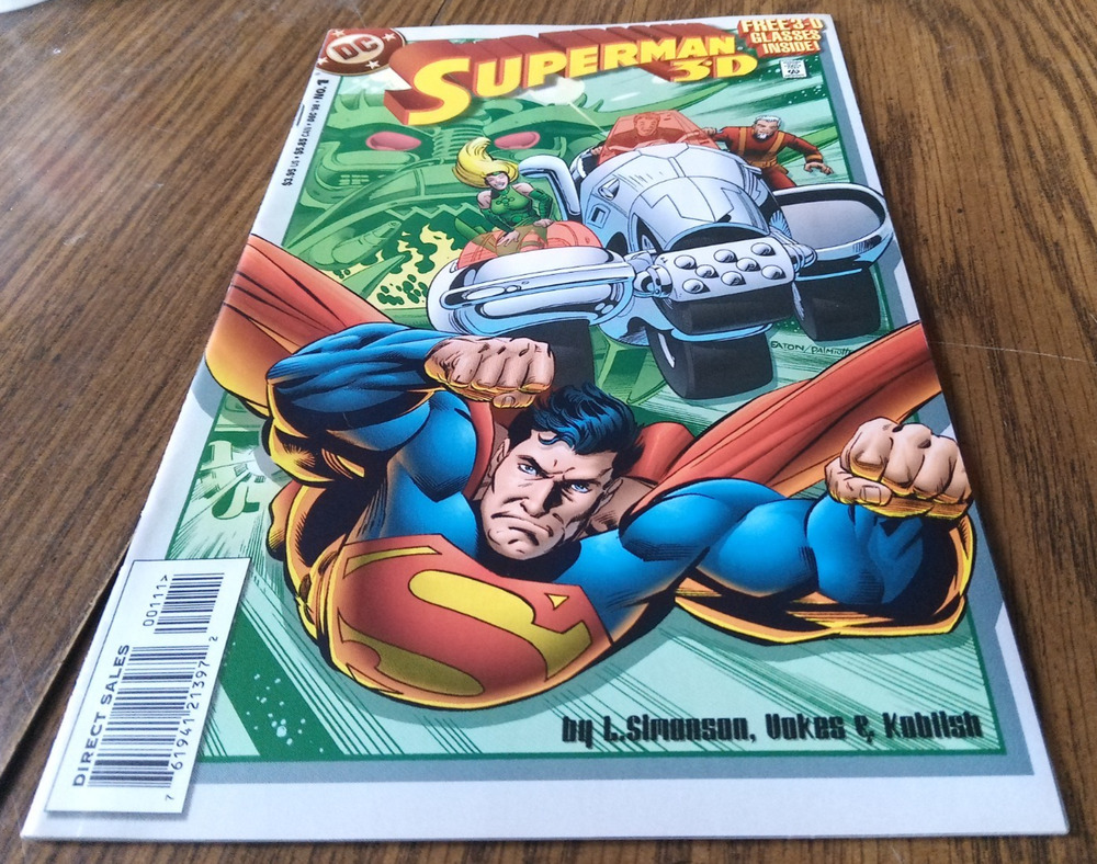 Superman 3D #1 December 1998 DC Comics